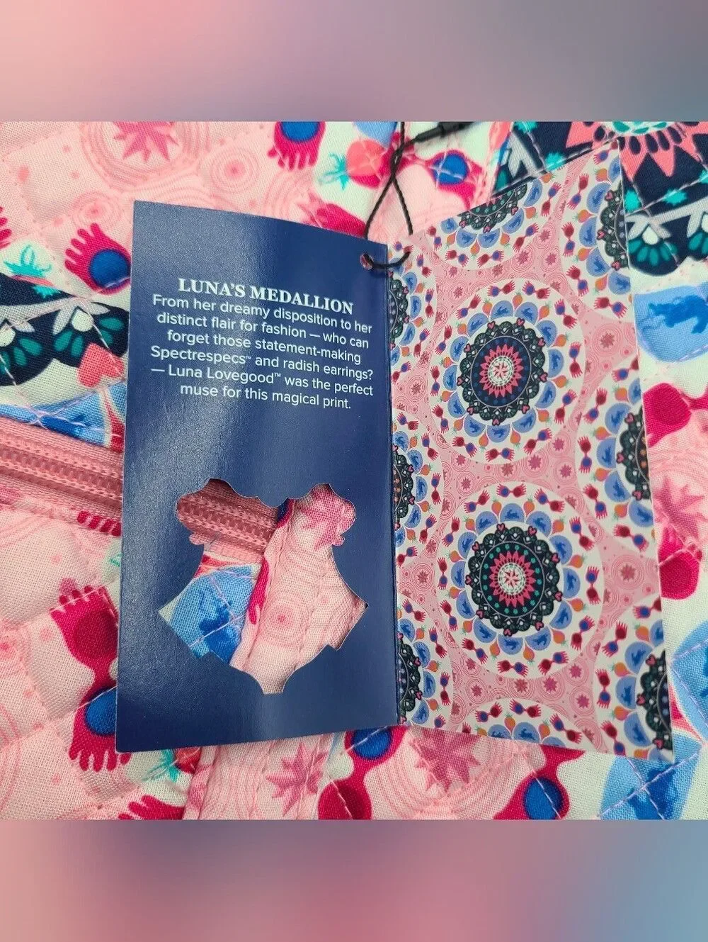 Luna's Medallion Vera Bradley Small Tote Brand New